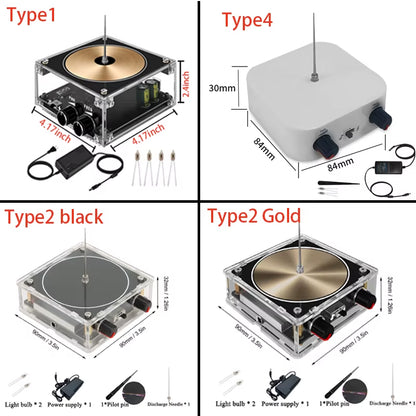 Revolutionary Multi-Function Tesla Coil Speaker - Wireless Music & Stunning Light Show for Science Lovers!